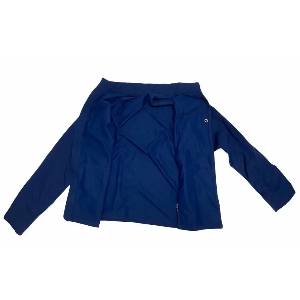 Dickies Lightweight Full Zip Blue Jacket L Large